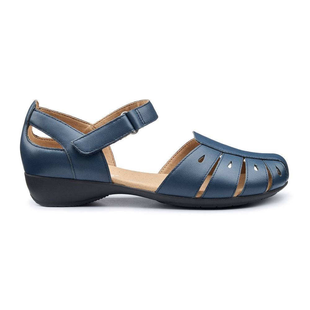Hotter Hotter Women's 'May' Fisherman Sandals in Navy - 4