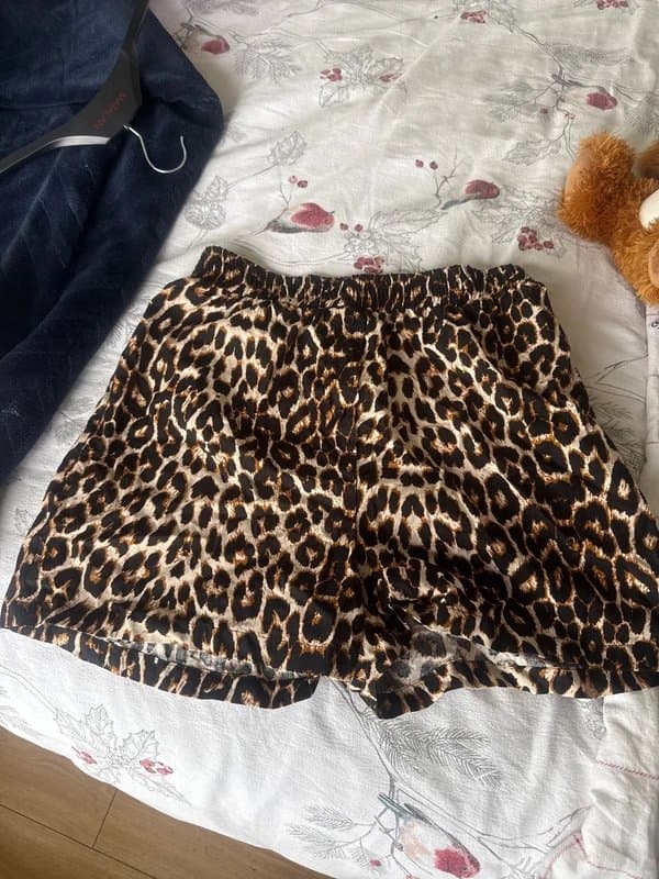 ASOS Design Leopard print shorts