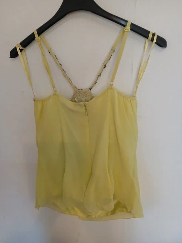Aftershock Aftershock silk sequin top med 1980s fits 10 to 12