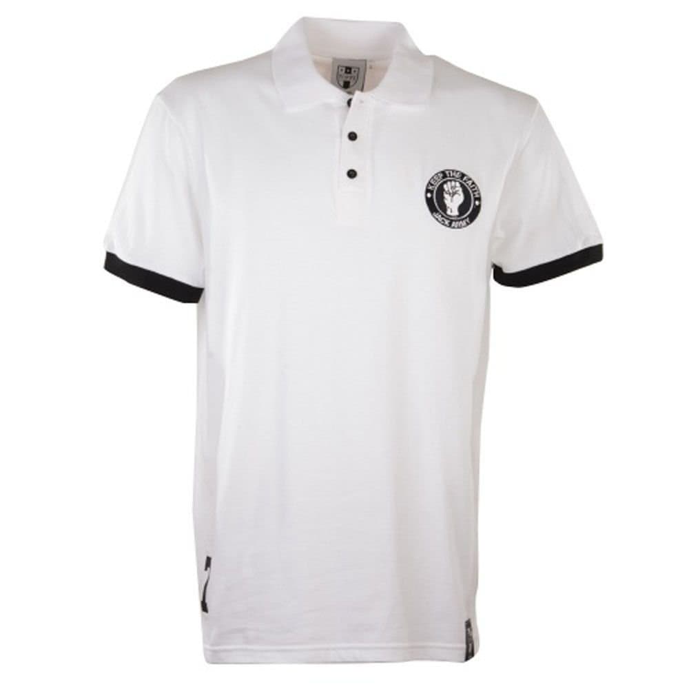 Swansea City AFC Swansea City AFC Men's Mens Retro City Number 7 Polo Shirt in White