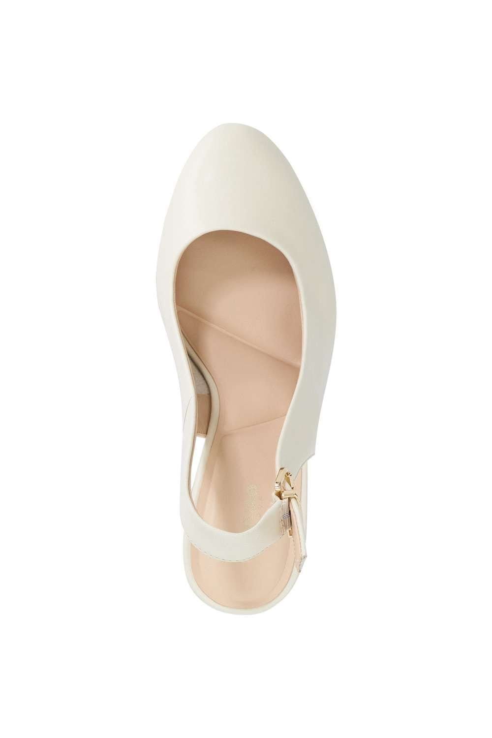 Dune London Dune London Women's 'Capable' Leather Wedges in Natural - 4