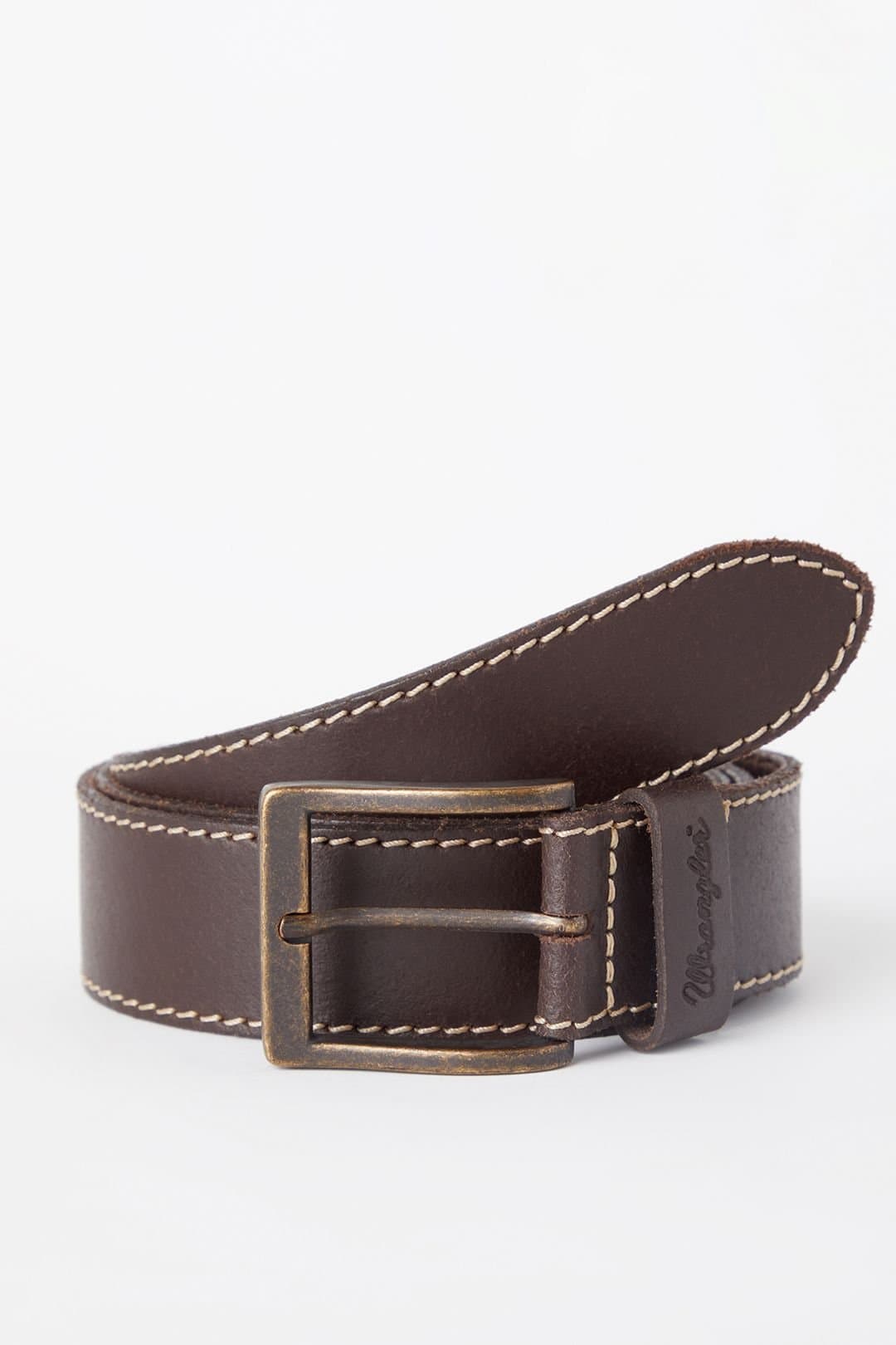 Wrangler Wrangler Men's Metal Loop Belt Brown