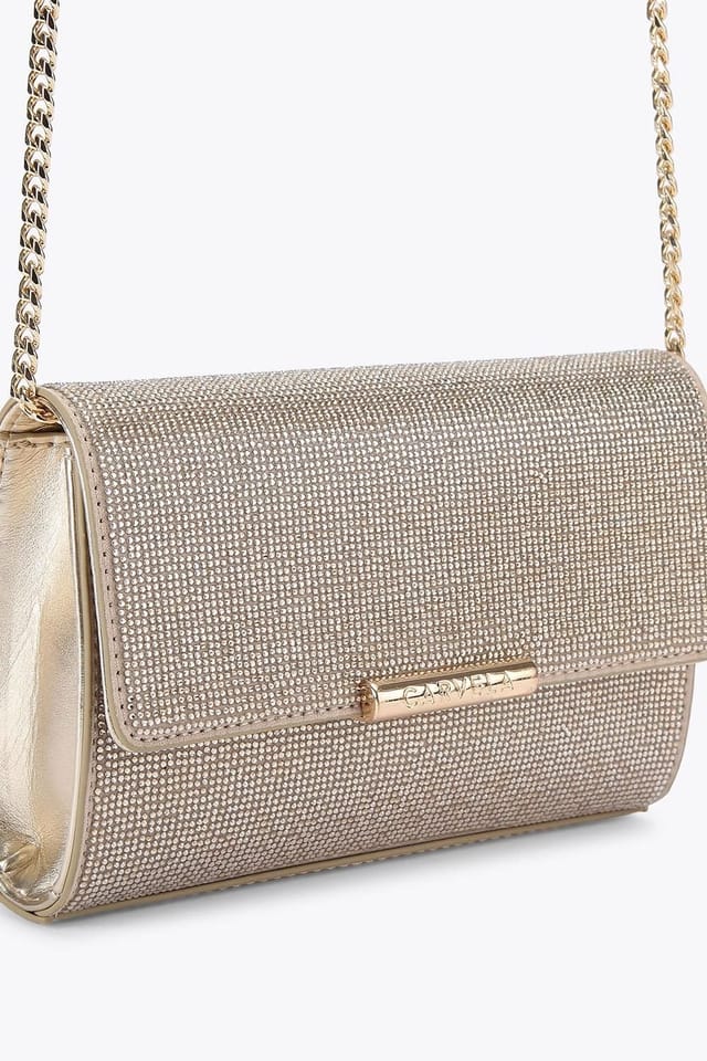 Carvela Carvela Women's 'Gala Clutch 2' Bag in Gold - 2
