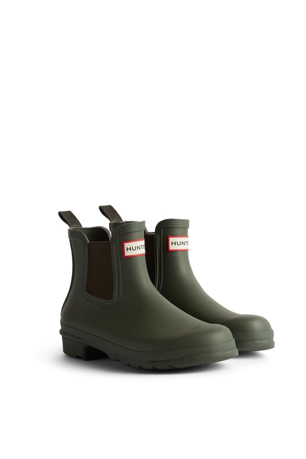 Hunter Hunter Women's Original Chelsea Boot in Dark Olive