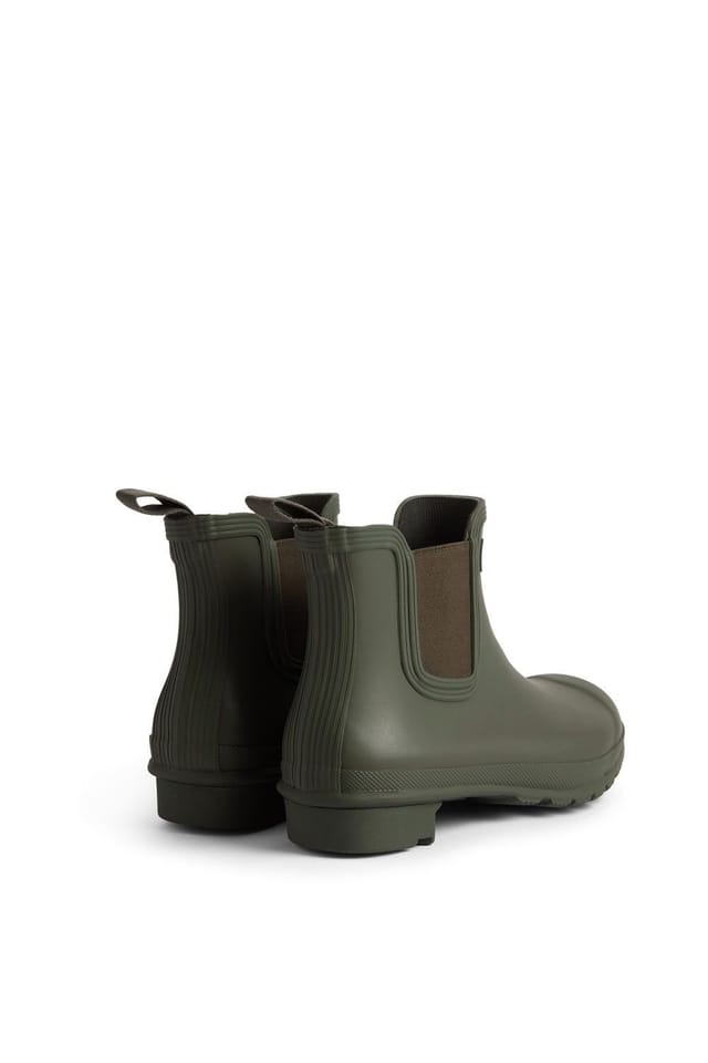 Hunter Hunter Women's Original Chelsea Boot in Dark Olive - 2