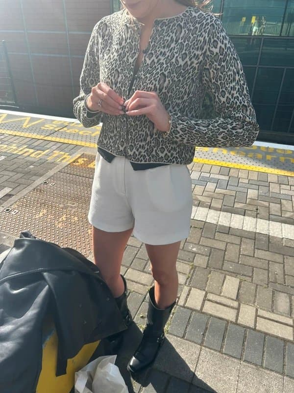 ASOS Leopard cardigan