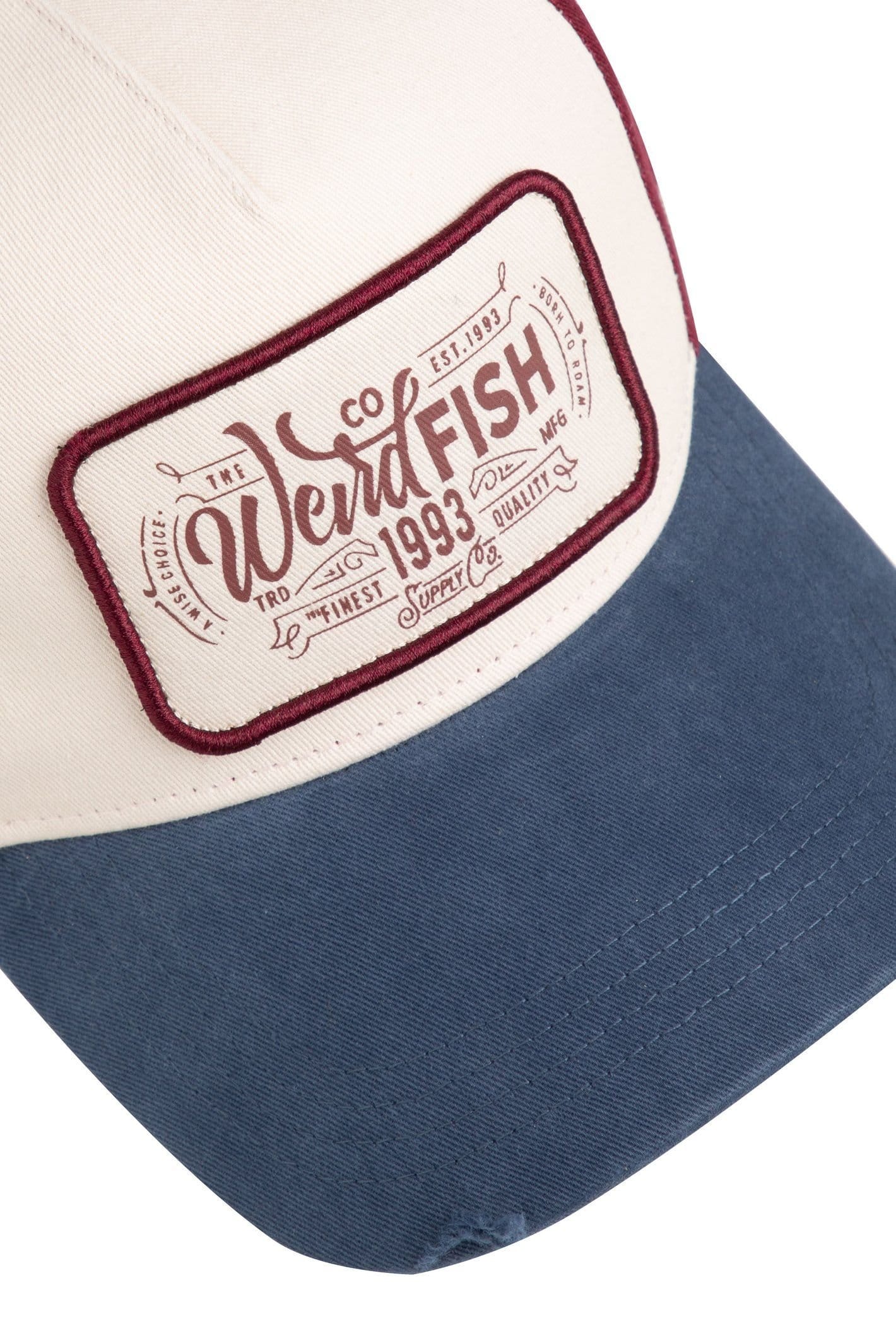 Weird Fish Weird Fish Men's Haywood Vintage Trucker Cap in Navy - 4