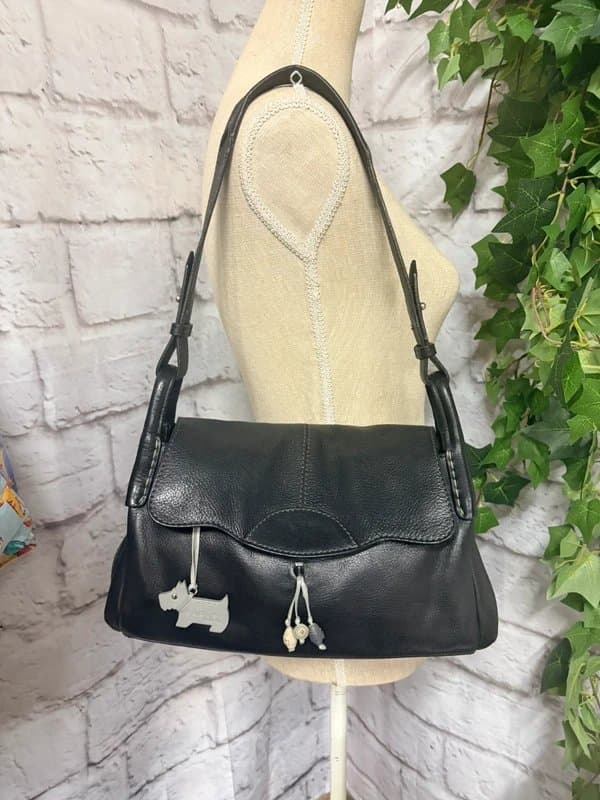 Radley Radley Black Grain Genuine Leather Shoulder/Handbag