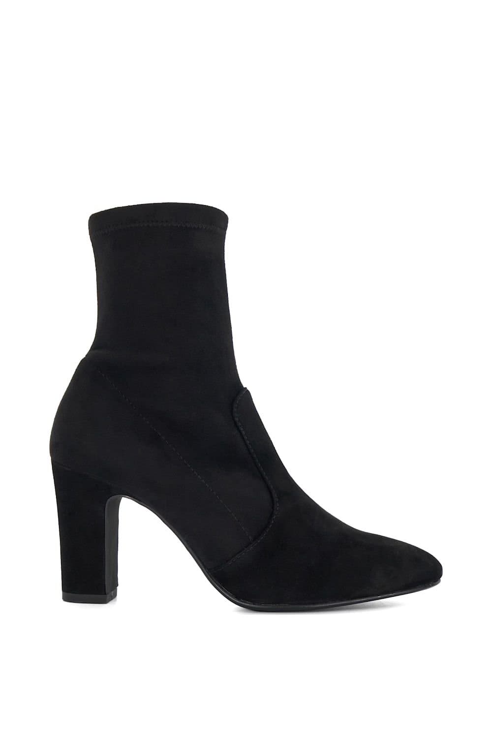 Dune London Dune London Women's Wide Fit 'Optilly' Suede Ankle Boots in Black