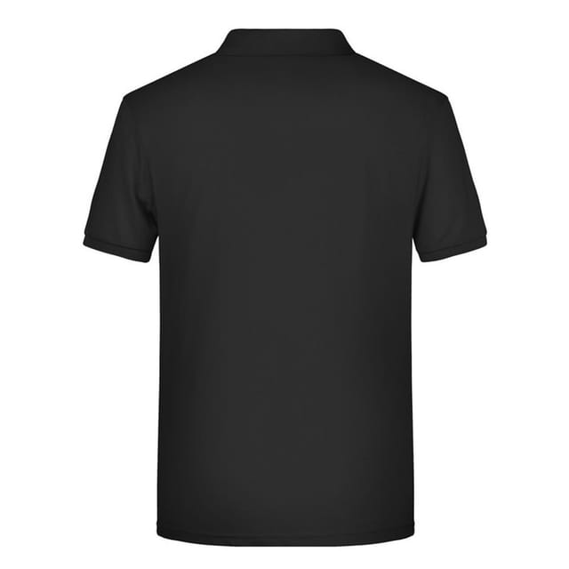 James and Nicholson James and Nicholson Men's Basic Polo Shirt in Black - 2