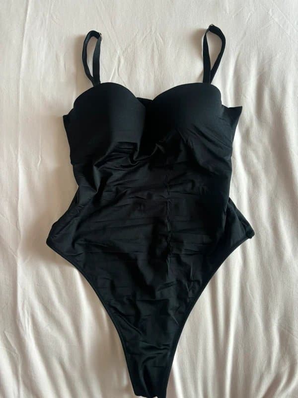 ASOS ASOS black sculpt bodycon bodysuit