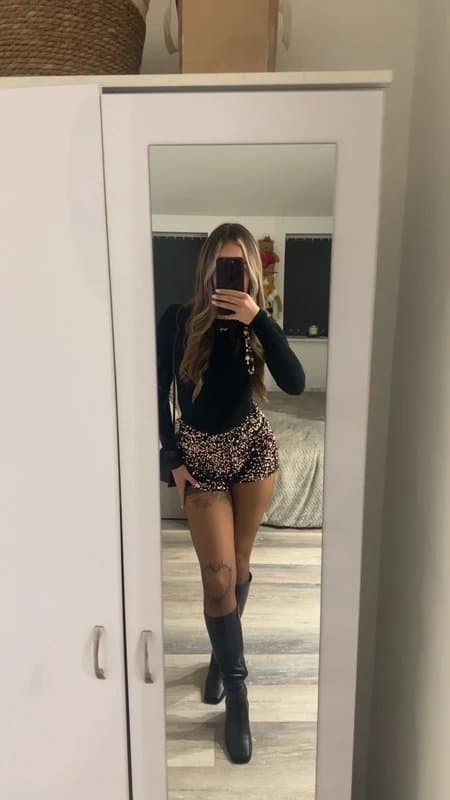 ASOS Sequin shorts