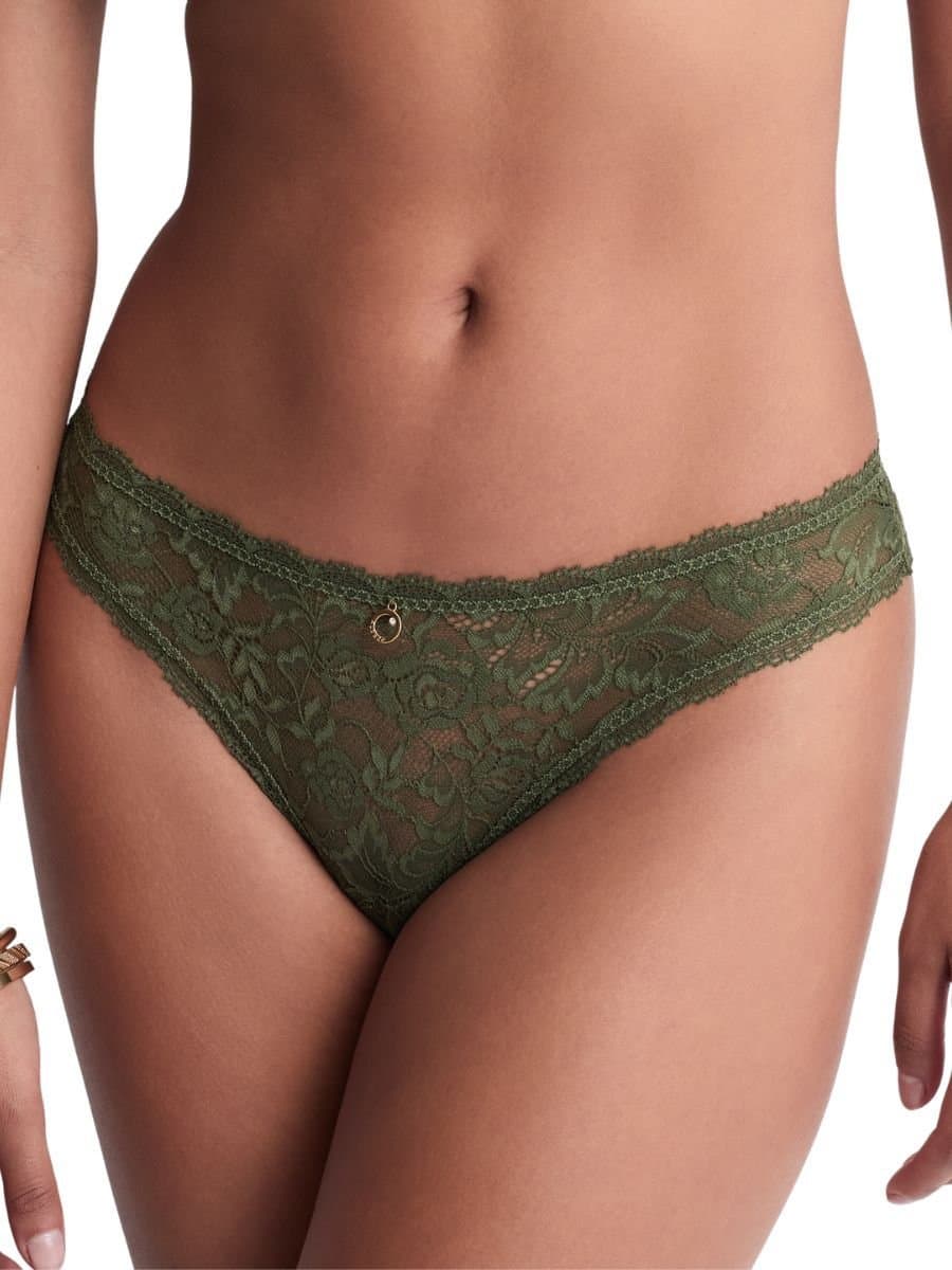 Aubade Aubade Women's Rosessence Care Tanga in Green