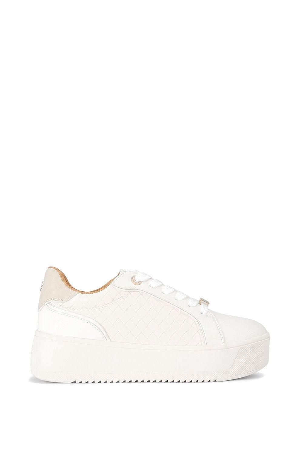 KG Kurt Geiger KG Kurt Geiger Women's 'Lighter Weave' Trainers in White