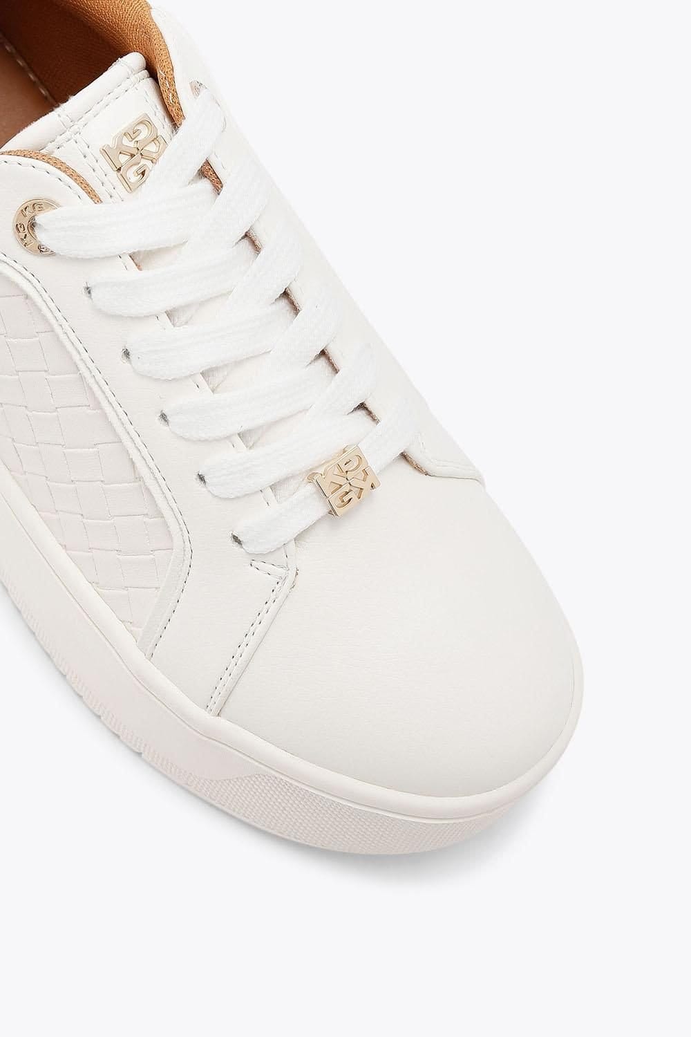 KG Kurt Geiger KG Kurt Geiger Women's 'Lighter Weave' Trainers in White - 4