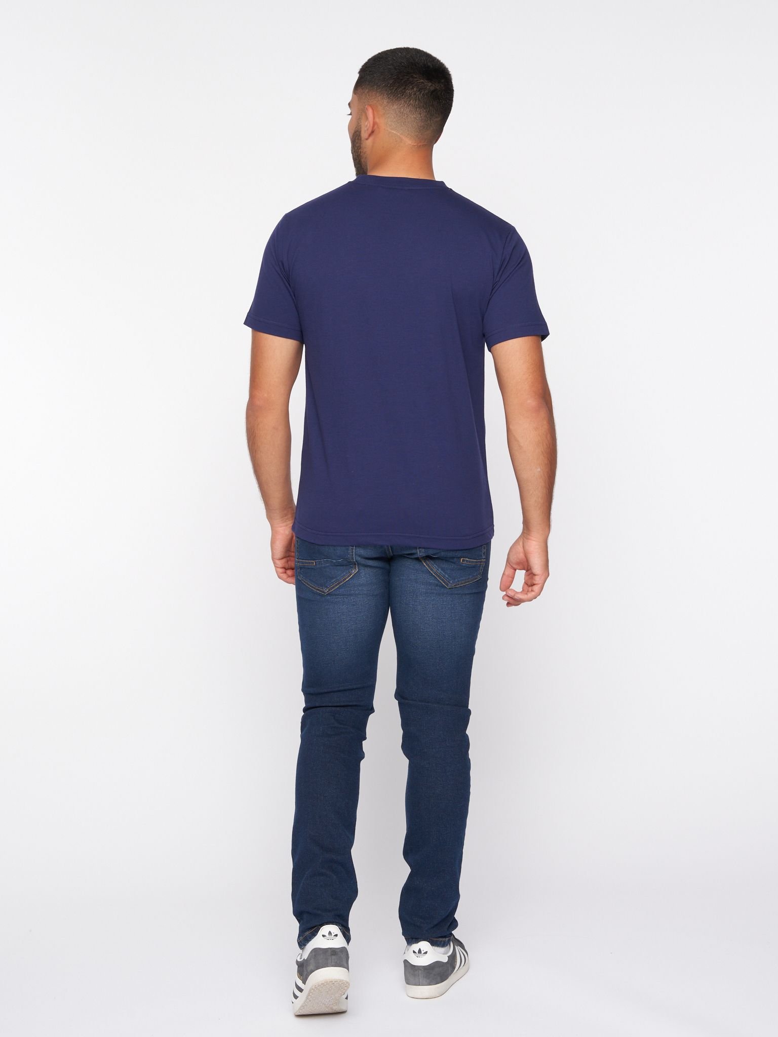 One True Saxon One True Saxon Men's Forever T-Shirt in Navy - 4