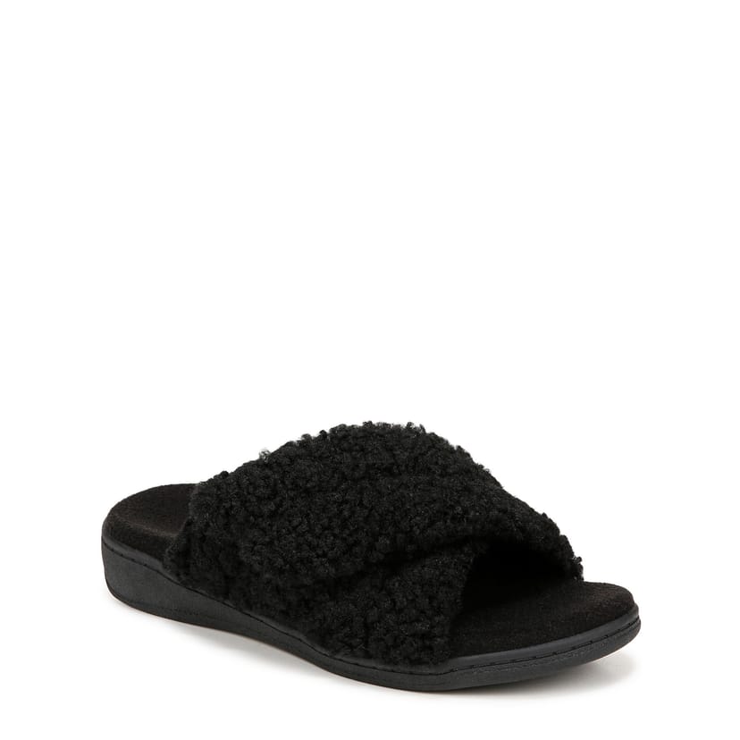 Vionic Vionic Women's Relax II Slippers in Jet Black - 1