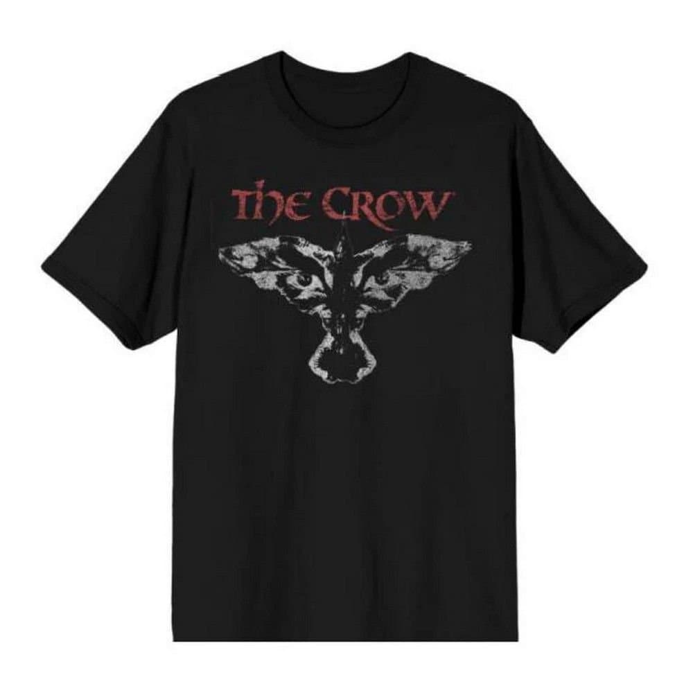 The Crow The Crow Men's Eyes Logo T-Shirt in Black