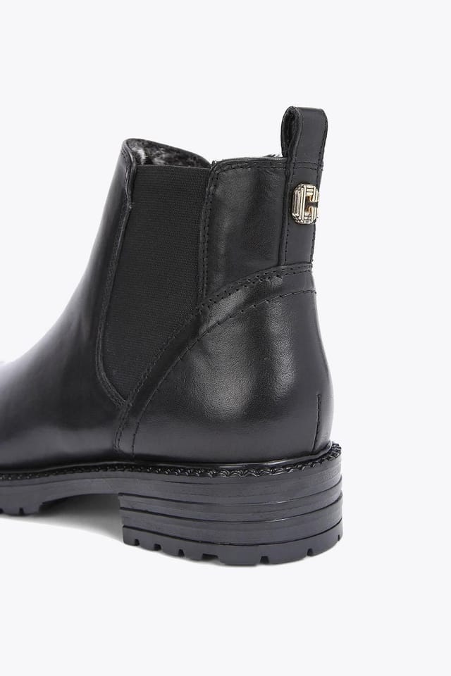 Carvela Carvela Women's 'Russ Wide Fit' Leather Boots in Black - 3