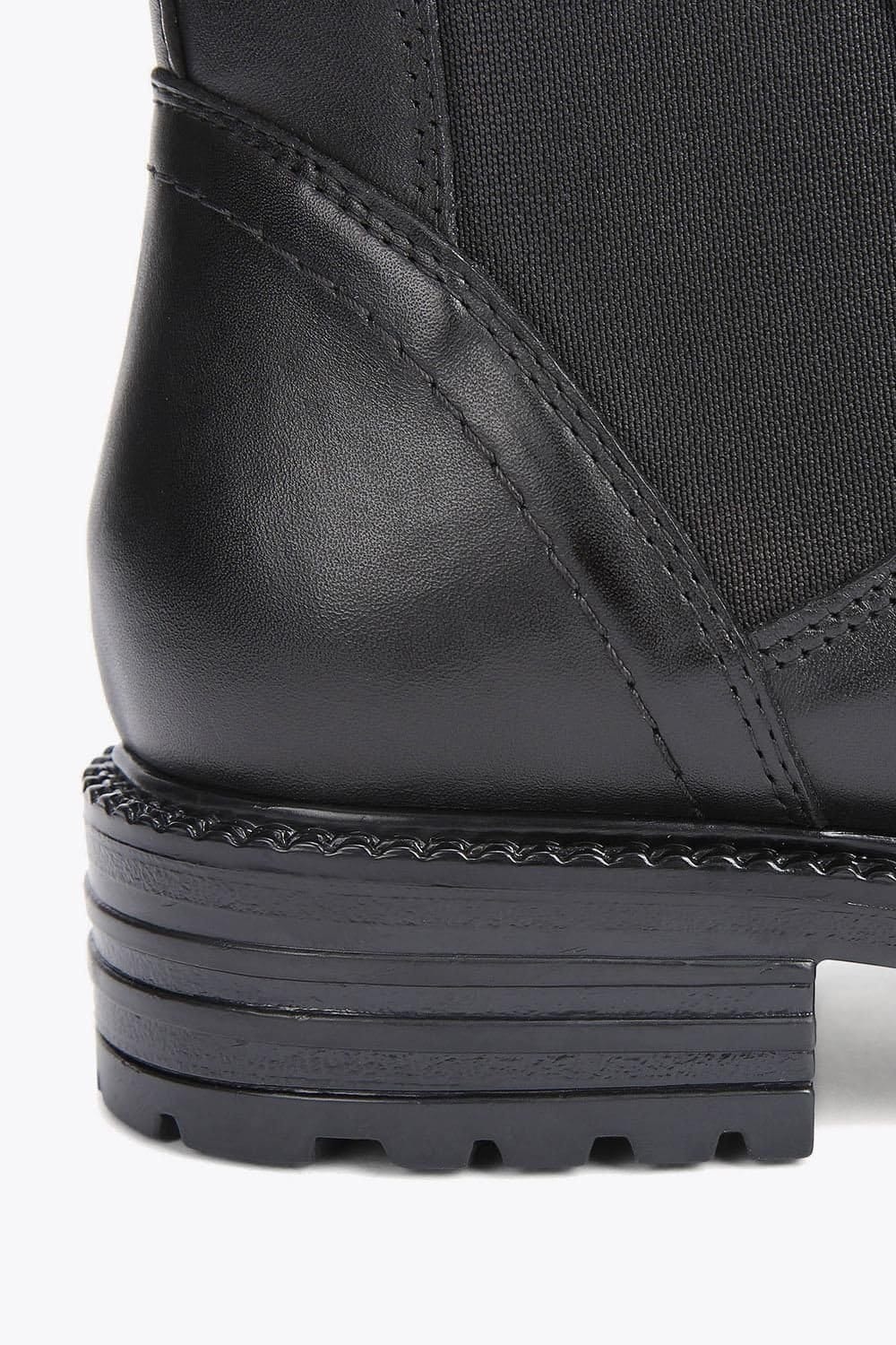 Carvela Carvela Women's 'Russ Wide Fit' Leather Boots in Black - 4