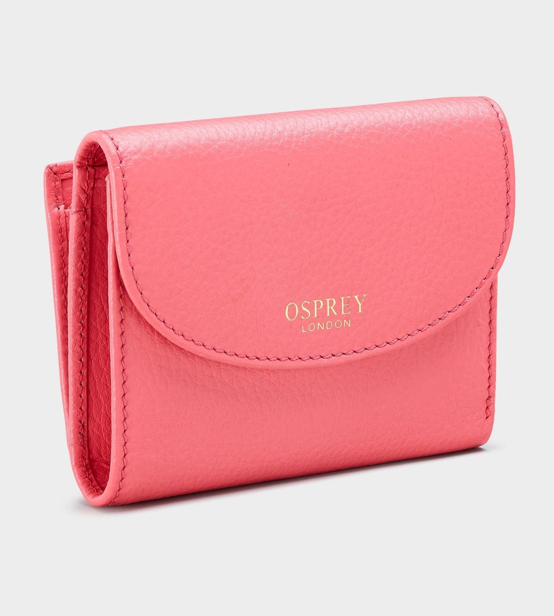 OSPREY LONDON OSPREY LONDON Women's The Tilly Leather Purse Gift Set in Pink - 3