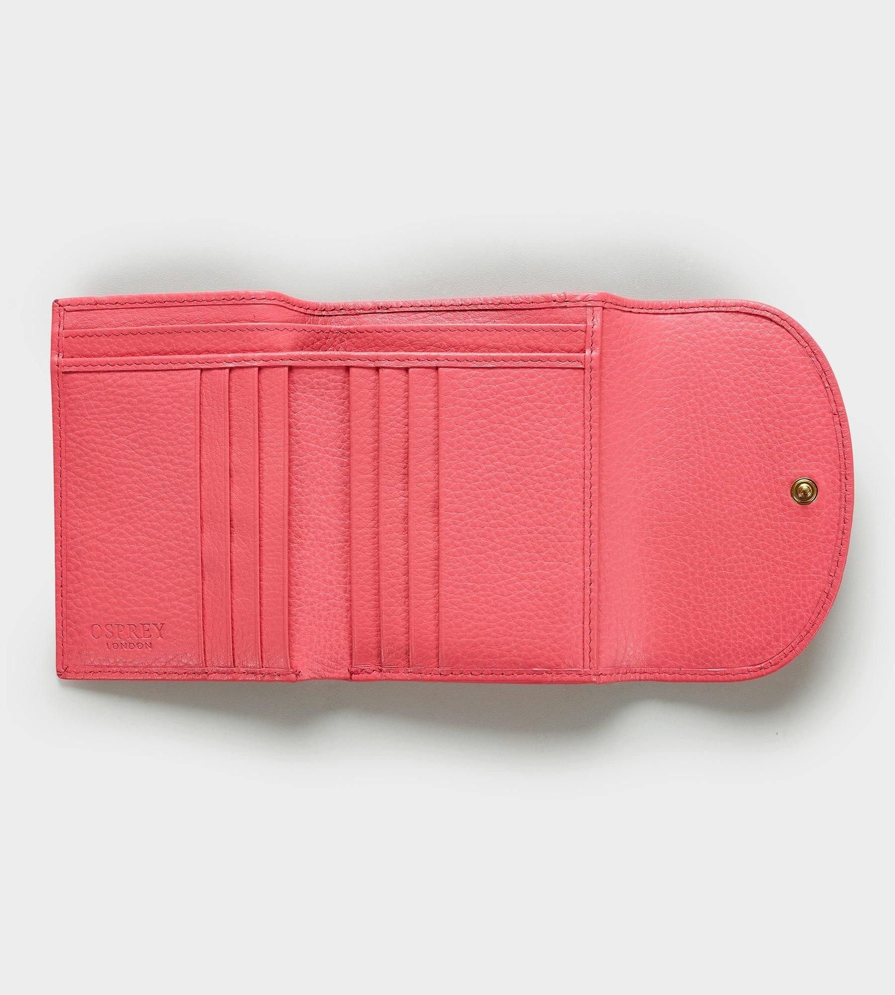 OSPREY LONDON OSPREY LONDON Women's The Tilly Leather Purse Gift Set in Pink - 4