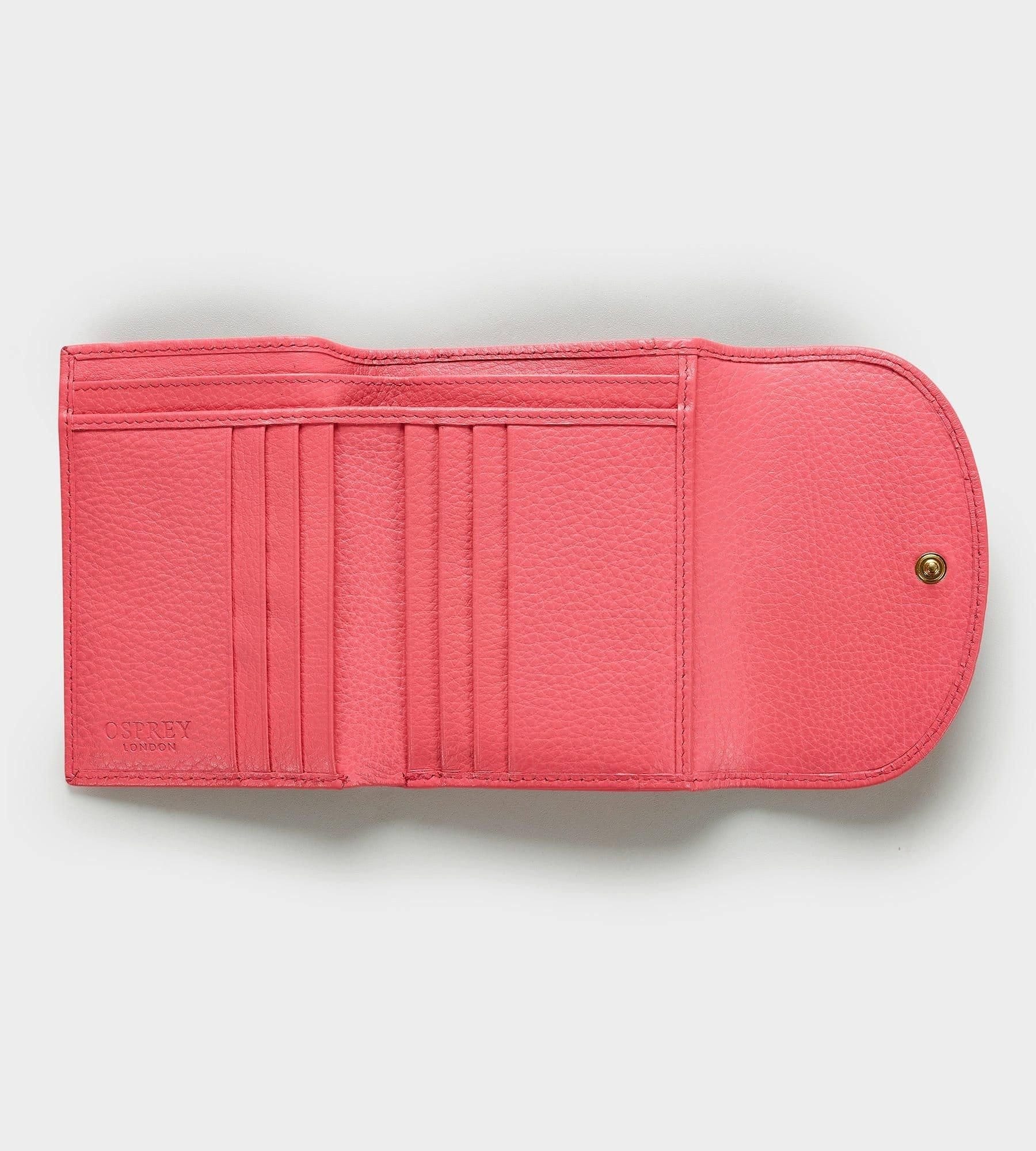 OSPREY LONDON OSPREY LONDON Women's The Tilly Leather Purse Gift Set in Pink - 4