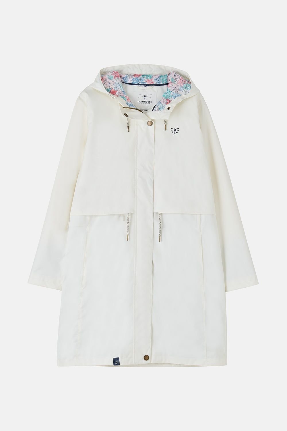 Lighthouse Clothing Lighthouse Clothing Women's Pippа Waterproof Coat in Light Beige - 2
