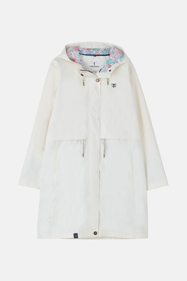 Lighthouse Clothing Lighthouse Clothing Women's Pippа Waterproof Coat in Light Beige - 2