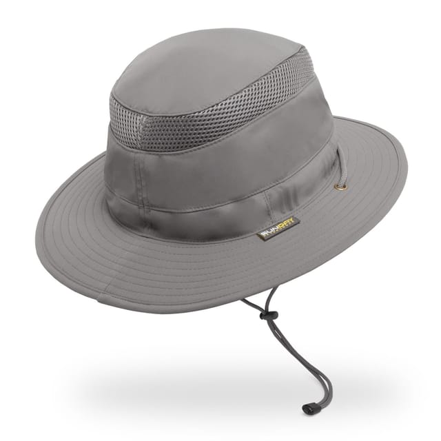 Sunday Afternoons Sunday Afternoons Men's 'Charter Escape' UPF 50+ Pack-Flat Travel Fedora in Grey - 2
