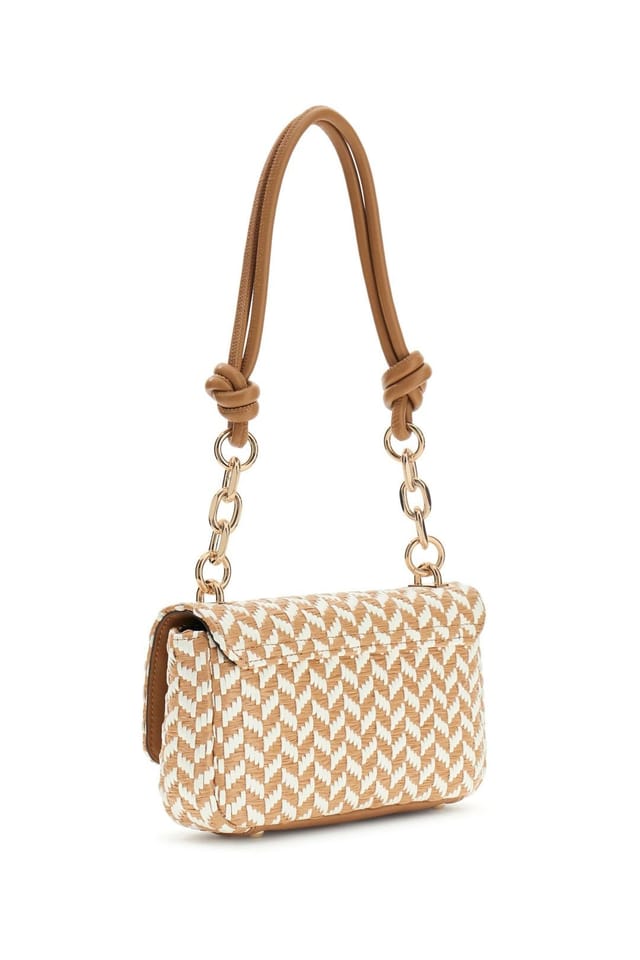 Guess Guess Women's Tessi Flap Shoulder Bag Brown - 2