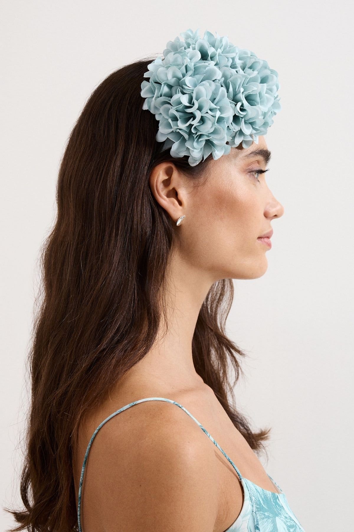 Phase Eight Phase Eight Women's Flower Headband in Mint - 4