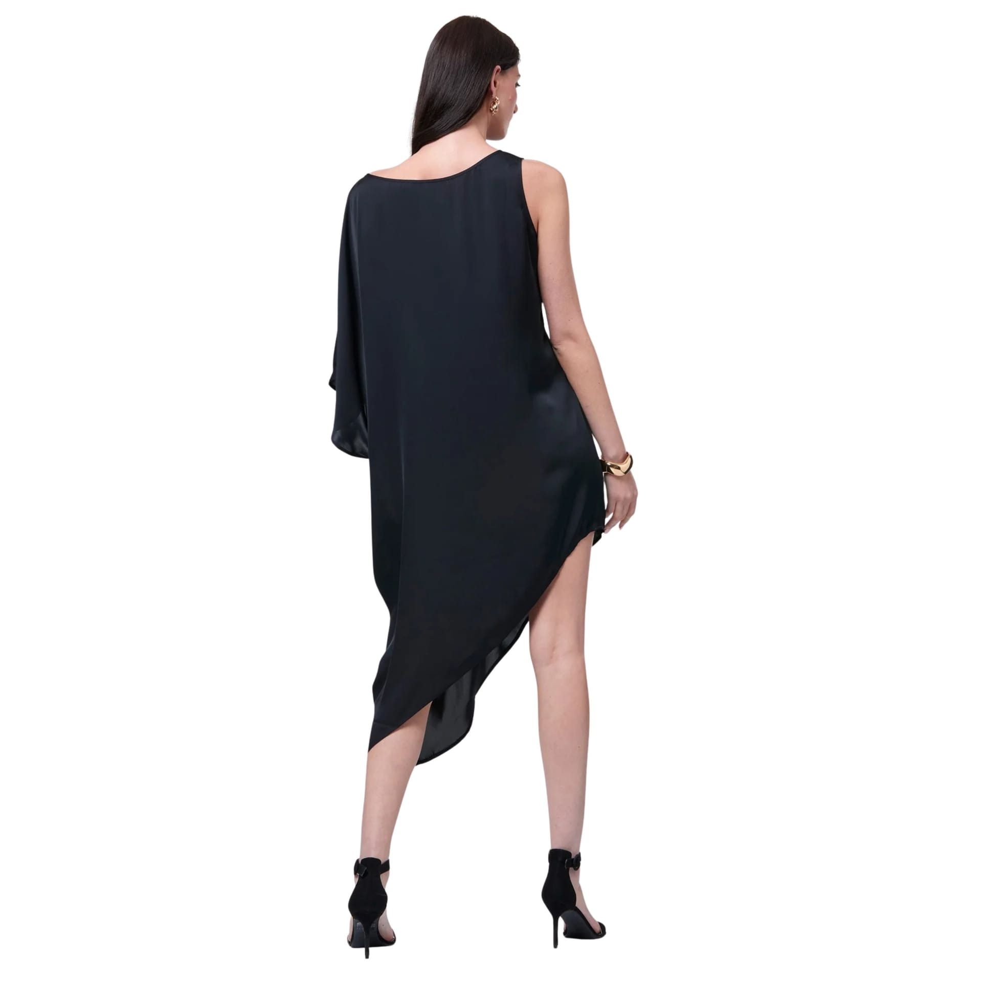 Zafur official Zafur official Women's Paris Dress in Caviar in Black - 4