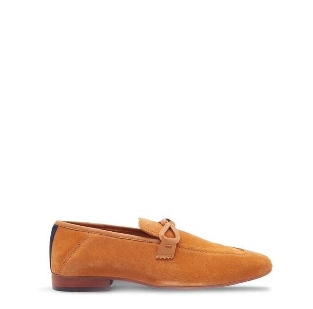 Paul Costelloe Paul Costelloe Men's Daniel Leather Shoes in Amber - 3