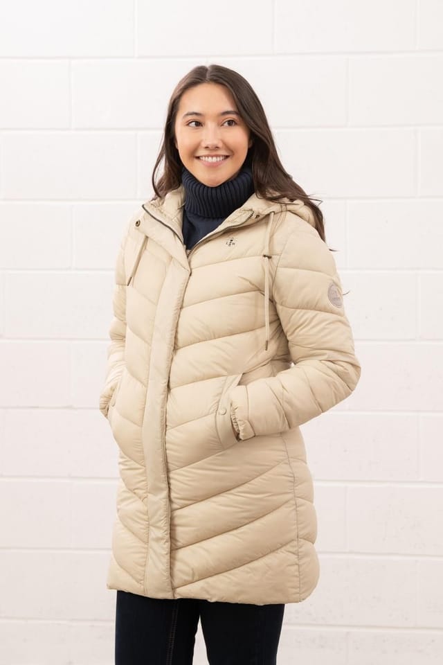 Lighthouse Clothing Lighthouse Clothing Women's Laurel Coat in Cream - 2