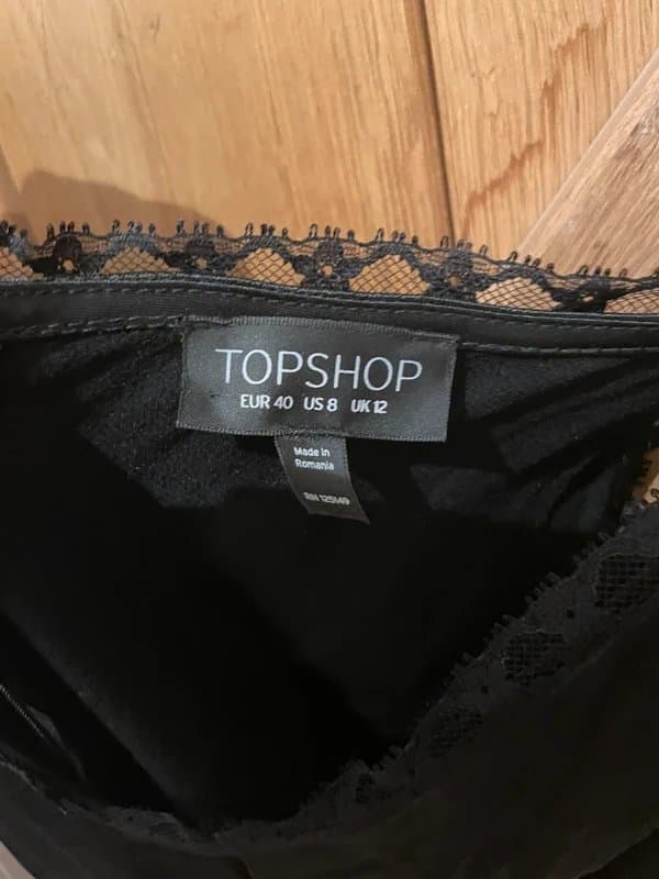 Topshop Topshop Satin Playsuit
