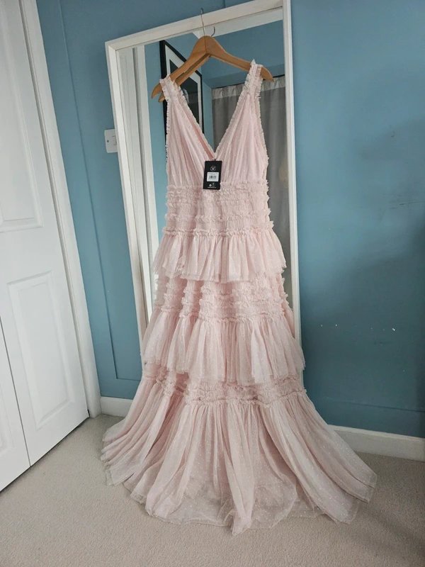 Needle & Thread Beautiful Needle&Thread candice Gown peony pink Size 12 - 1