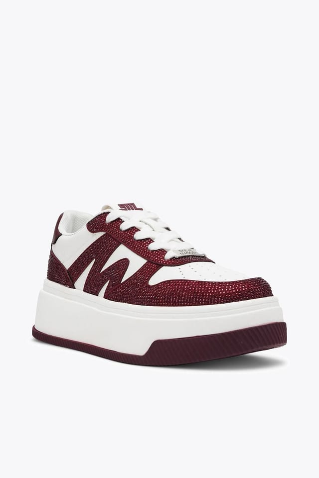 Steve Madden STEVE MADDEN Women's 'Dynamo R Wcq' Trainers in White - 2