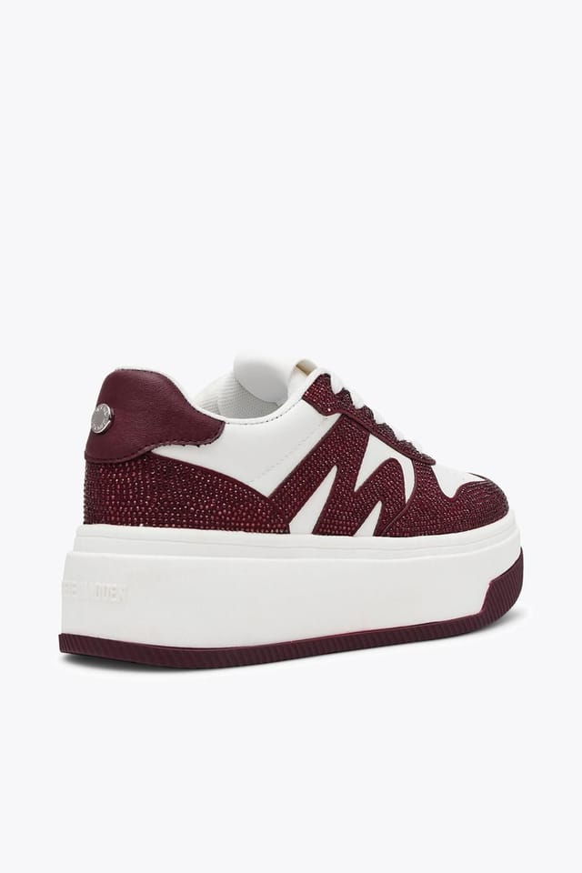 Steve Madden STEVE MADDEN Women's 'Dynamo R Wcq' Trainers in White - 3