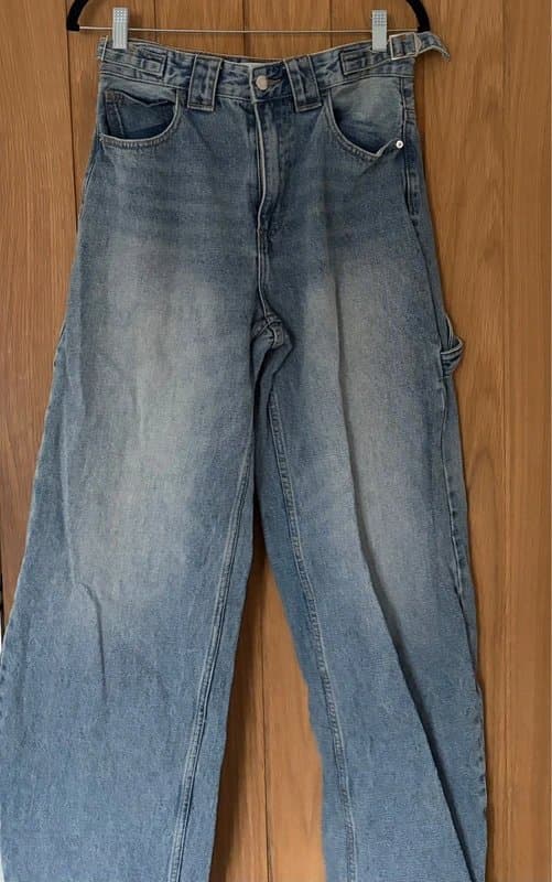 Bershka Bershka Carpenter wide-leg Jeans