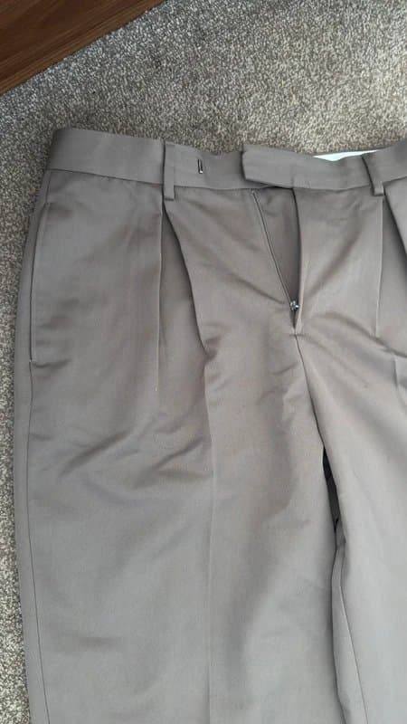 ASOS Design ASOS Design Brown Wide Pleated Trousers