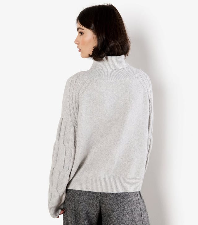 Apricot Women's Grey Roll Neck Jumper Apricot New Look - 3