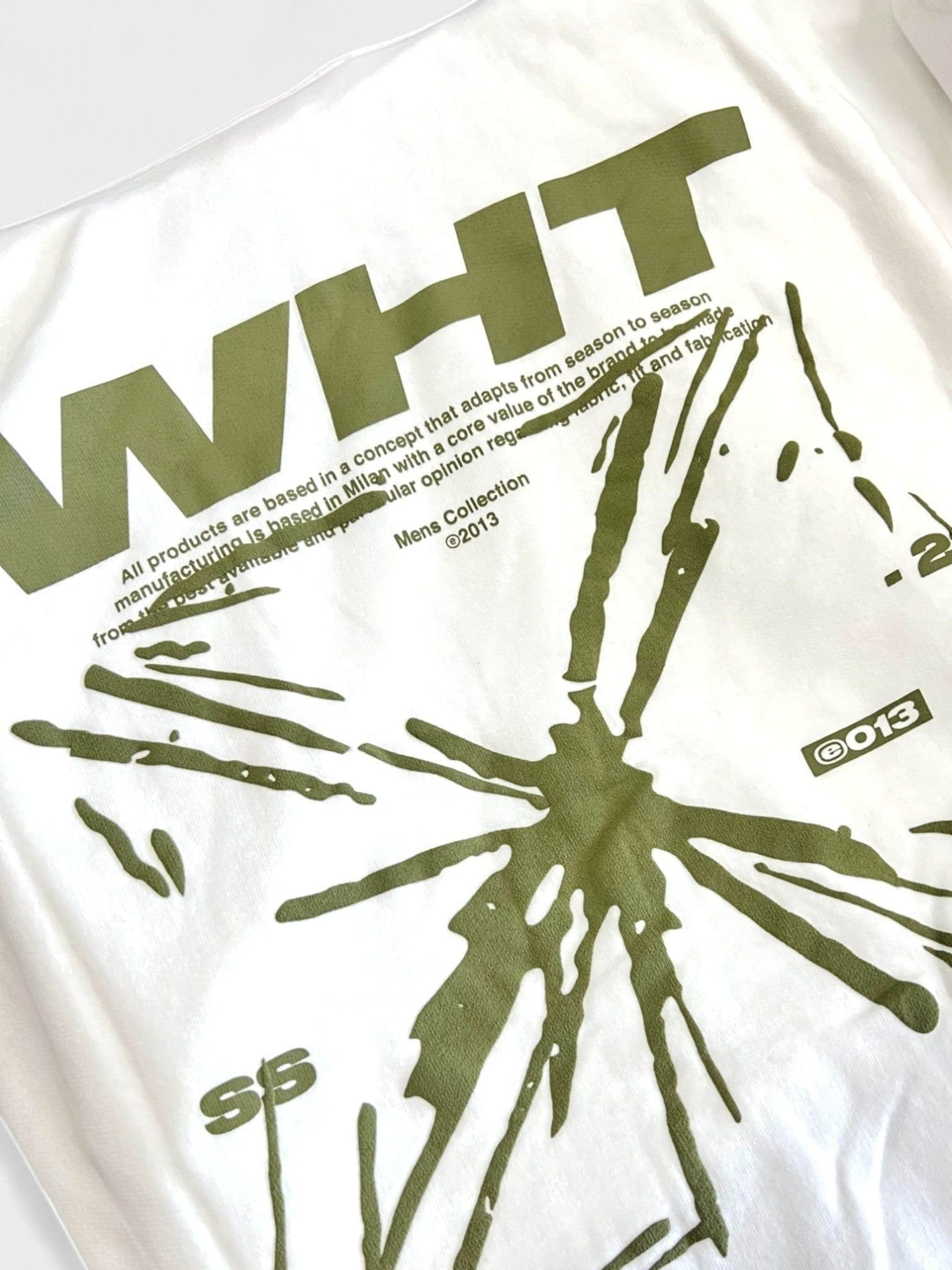 Off-White Off-White Men's Splash Arrow Skate Fit White Hoodie - 4