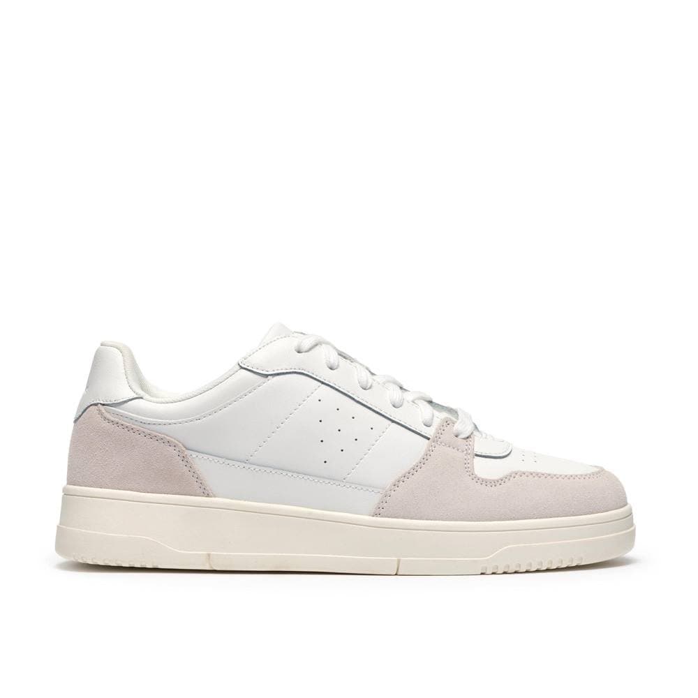 Clarks Clarks Men's Newick Lace White Trainers, Lace Up