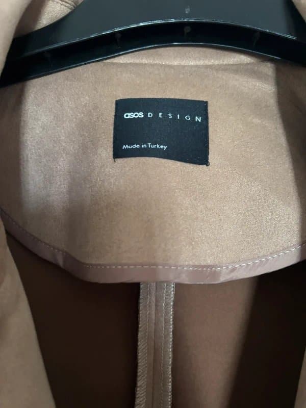 ASOS Tan suede blazer ASOS