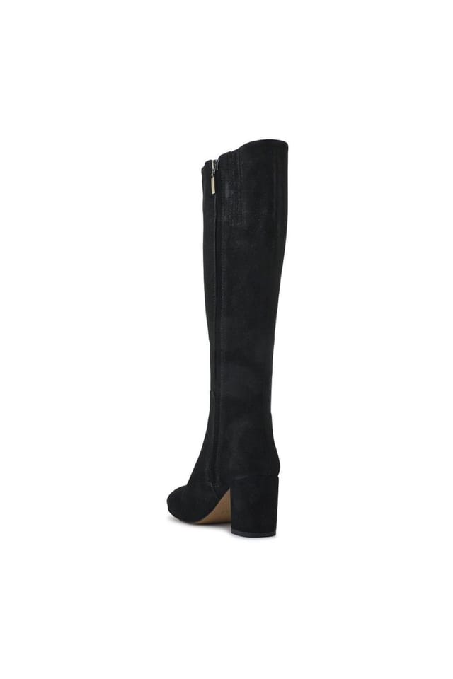 Jones Bootmaker Jones Bootmaker Women's Neptune Extra-Small Calf Fit Long Leather Boots in Black - 3
