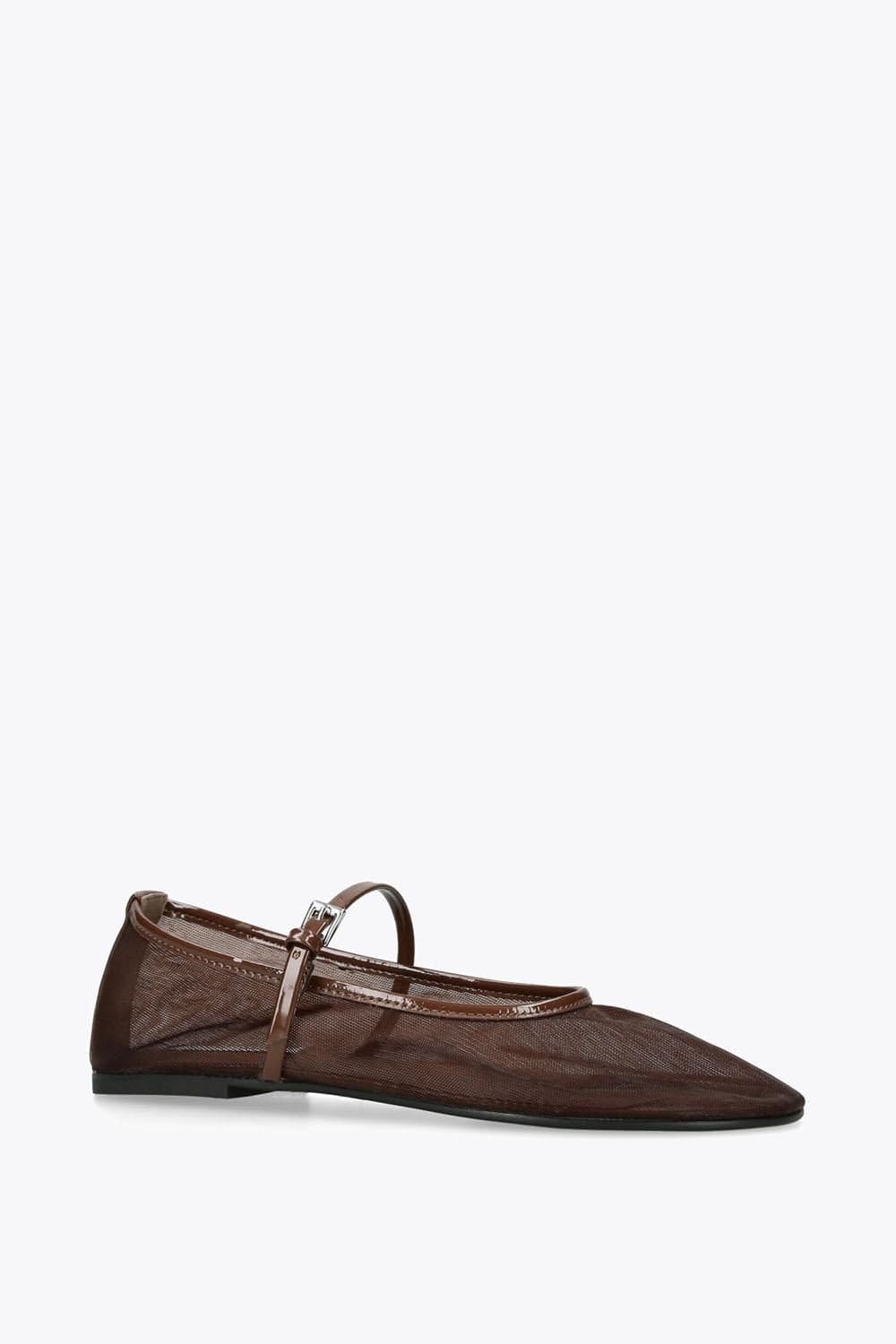 Steve Madden STEVE MADDEN Women's 'Mash Dark Brown' Fabric Flats in Dark Brown - 4