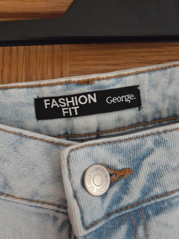 George Ripped wide leg jeans - 1