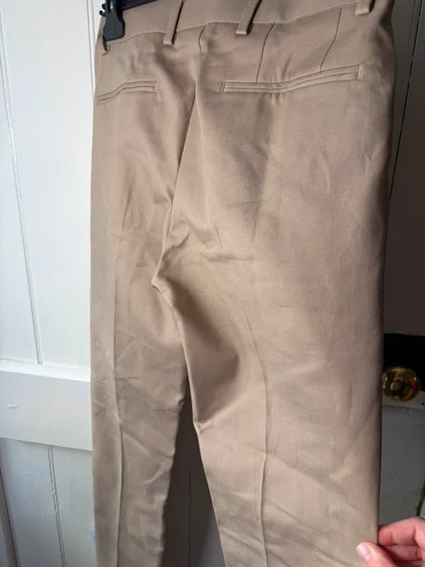 ASOS ASOS men’s beige trousers - W 28 inches L 30”