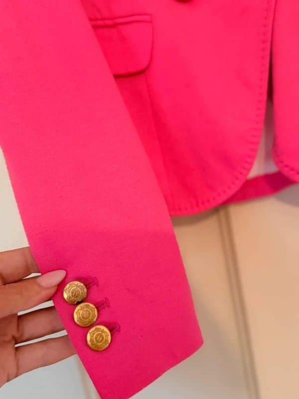 Source Unknown Cerise blazer